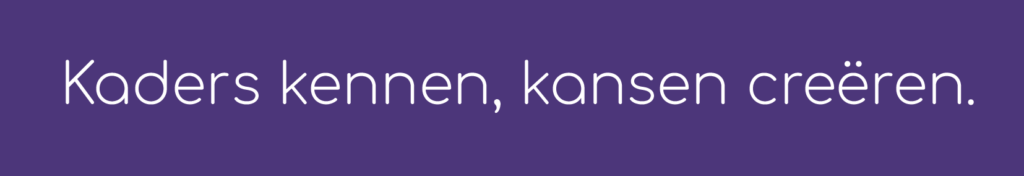 Allios Deite | kaders kennen, kansen creëren