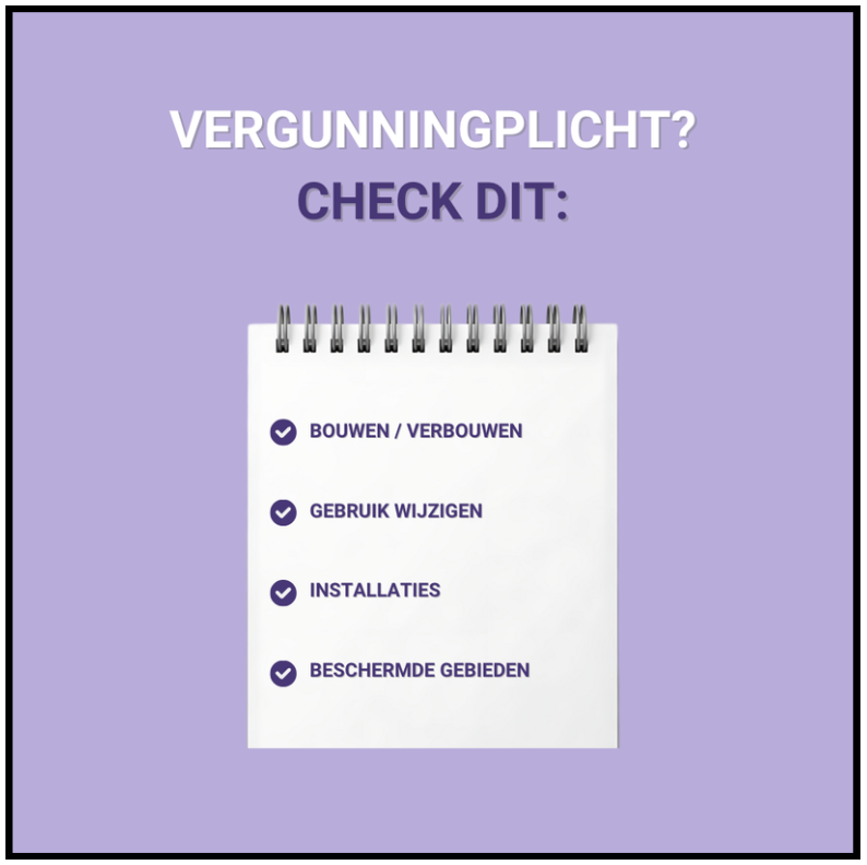 60 vergunningplichtige activiteiten | Allios Deite - Kaders kennen, kansen creëren