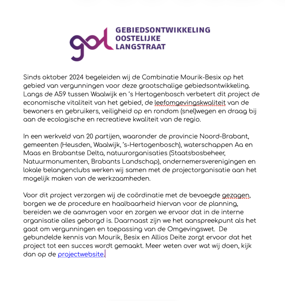 Mourik:Besix - GOL